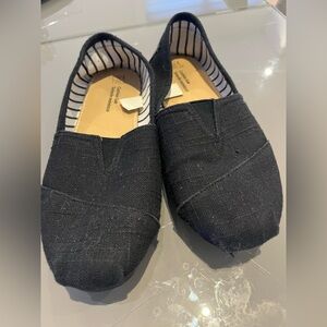 Time and Tru Black Slip-On Loafers